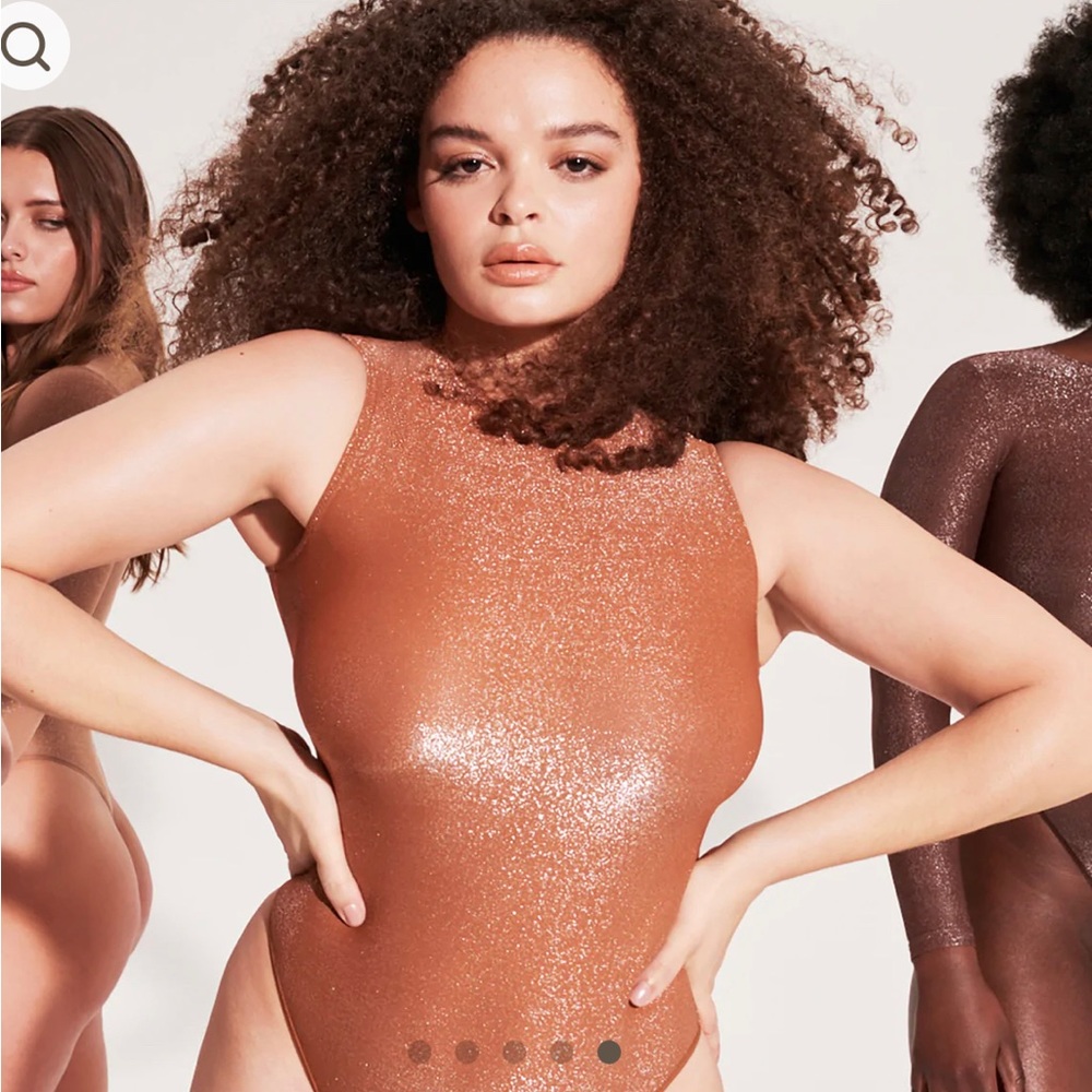 Skims Shimmer Bodysuit Size 3X NWT - Picture 3 of 3